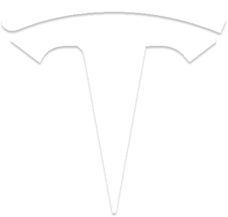 Tesla Logo Blanc - Tesla.com