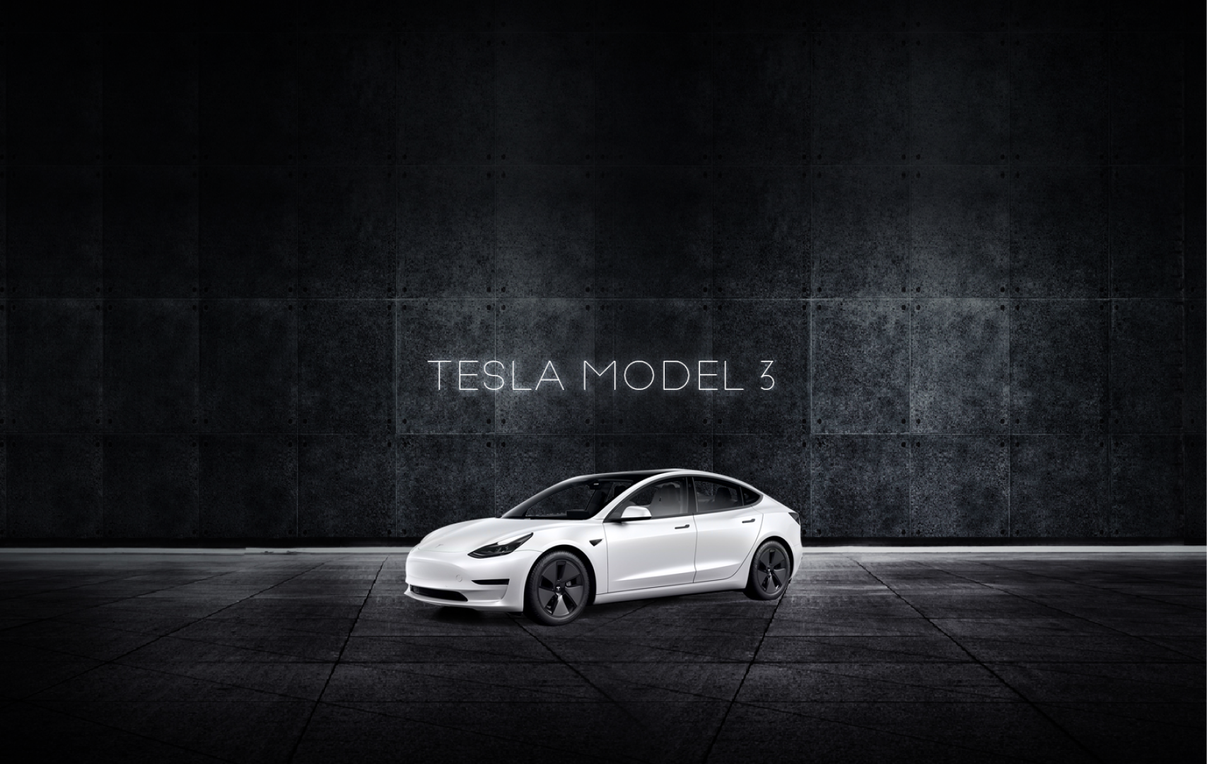 Tesla Model 3 Modèle Blanc