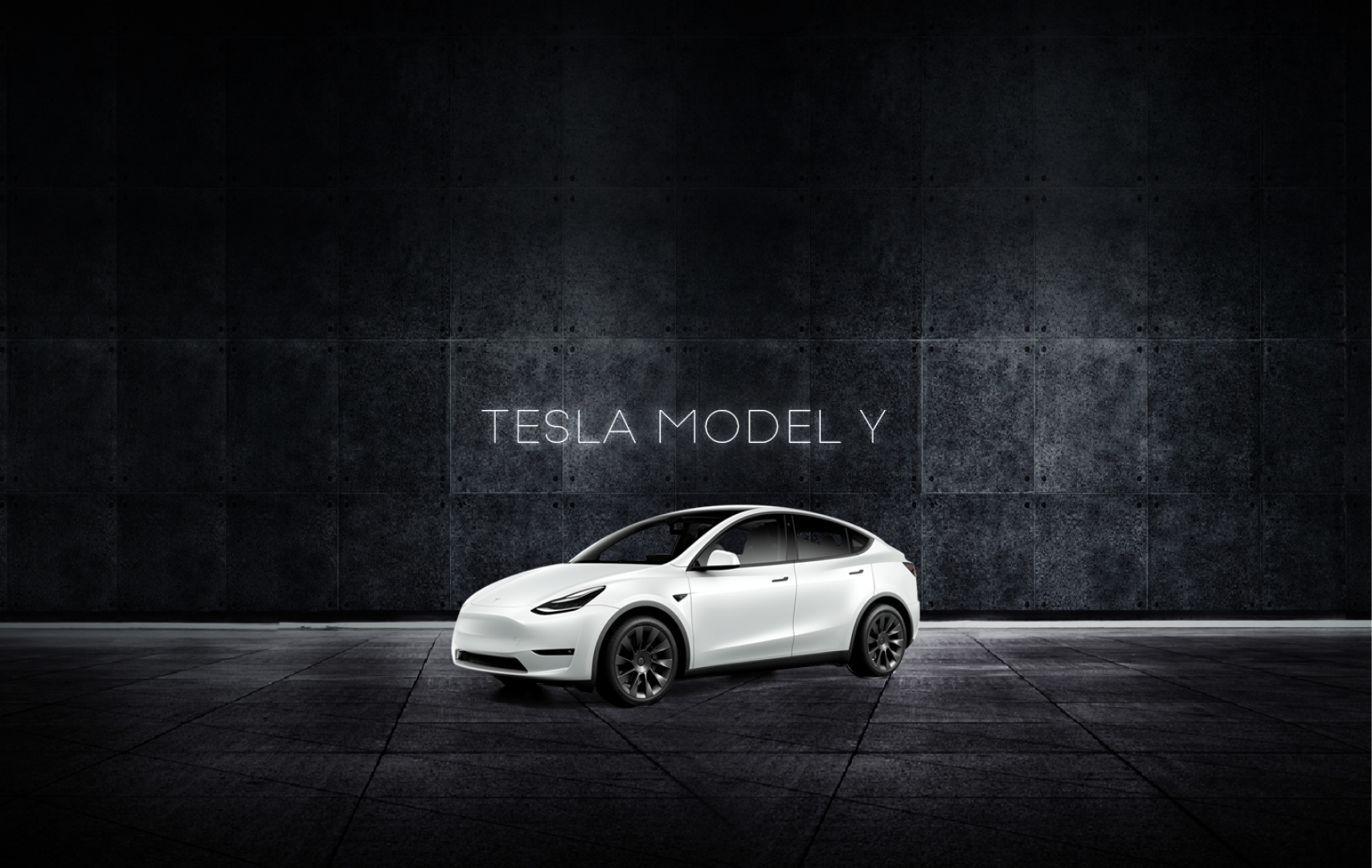 Tesla Model Y Modèle Blanc
