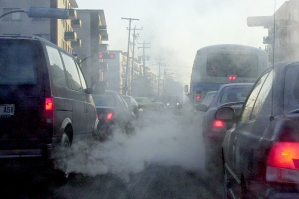 Embouteillage pollution